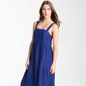 NWT Eileen Fisher Tiered Silk Habutai Maxi Dress